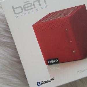 Bem Red Wireless Mobile Bluetooth Speakers